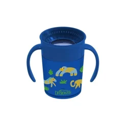Dr. Brown's Dr. Brown - Smooth Wall Cheers360 Cup W/ Handles, 7 Oz/200 Ml, Blue Deco (6M+), 1-Pack Outlet