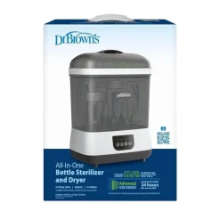 Dr. Brown's Dr. Brown - Sterilizer And Dryer W/ Air Filter (Plus Extra Filter), Gray Hot