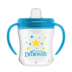 Dr. Brown's Dr. Brown's - Copo de Transição de Bico Suave, Azul Sale