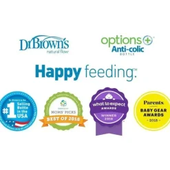 Dr. Brown's Dr. Brown's - Opções de 3 unidades de 5 onças + garrafas de boca larga Online