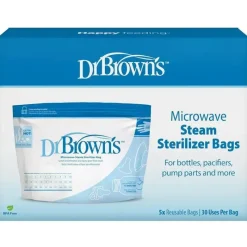 Dr. Brown's Dr. Browns - 5Pk Sacos esterilizadores a vapor para micro-ondas para mamadeiras Sale