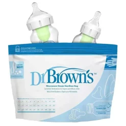 Dr. Brown's Dr. Browns - 5Pk Sacos esterilizadores a vapor para micro-ondas para mamadeiras Sale