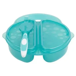 Dr. Brown's Dr. Brown's Travel Fresh Tigela E Colher, 1 Pacote, Turquesa New