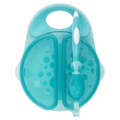 Dr. Brown's Dr. Brown's Travel Fresh Tigela E Colher, 1 Pacote, Turquesa New