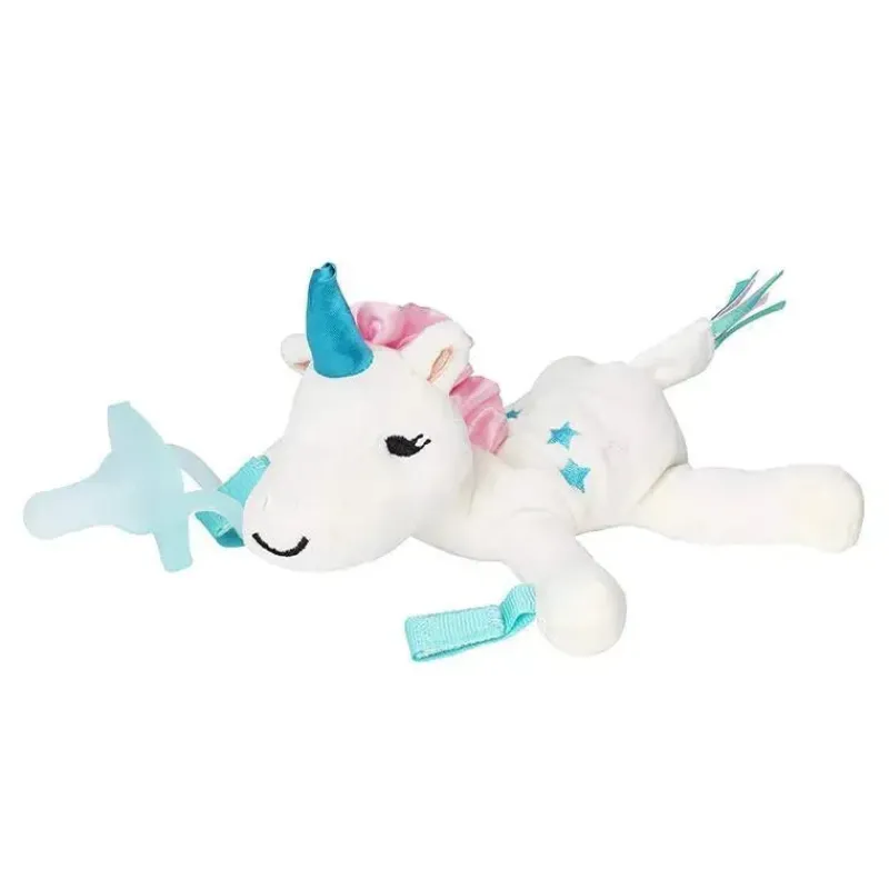 Dr. Brown's Dr. Brown's Unicorn Lovey com chupeta Aqua One Piece Fashion
