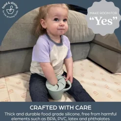 Dreambaby - Foldable Snack Cup Seafoam Sale