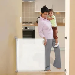 Dreambaby - Portão retrátil de malha para bebês interno/externo Online
