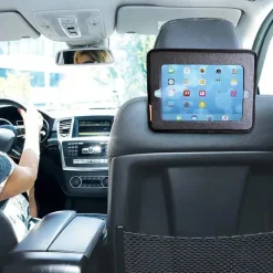 Dreambaby - Suporte para tablet no banco traseiro do carro e espelho cinza Hot