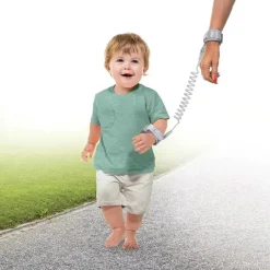 Dreambaby - Within Reach Wrist Leash Link, 6 meses a 4 anos, cinza, modelo L2240 Clearance