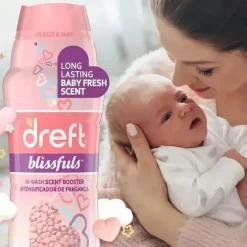 Tender Corporation Dreft - Blissfuls Baby Fresh Scent In-Wash Grânulos intensificadores de perfume, 10 onças Outlet