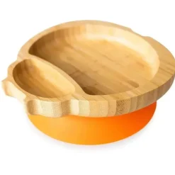 Eco Rascals - Placa de Sucção de Bambu, Joaninha, Amarela Hot