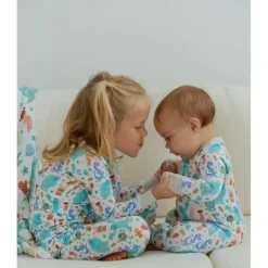 Ellie Sue - Baby Monsters Bamboo Pajama Set Hot