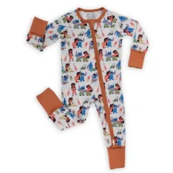 Ellie Sue - Baby Ohana Zipper Romper New