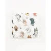 Ellie Sue - Cobertor de musselina de bambu Blue Dog &amp; Friends New