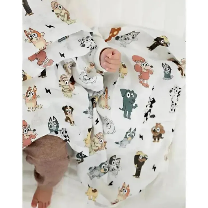 ellie_sue__cobertor_de_mu_SKUc3EE61fy_2.webp Ellie Sue - Cobertor de musselina de bambu Blue Dog & Friends New