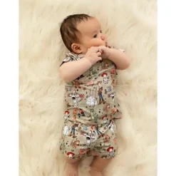 Ellie Sue - Conjunto de salão de gangue redondo de bambu para meninas New