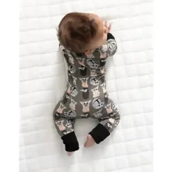 Ellie Sue – Macacão Baby Precious Cargo com zíper de bambu Discount