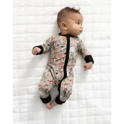 Ellie Sue – Macacão com zíper de bambu para bebês Hot