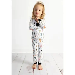 Ellie Sue - Pijama de bambu Blue Dog &amp; Friends Outlet