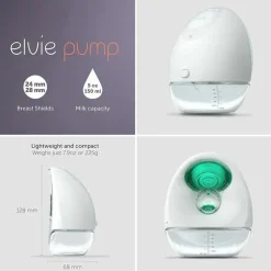 Elvie - bomba tira leite dupla inteligente New