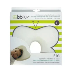 Bbluv Encosto de cabeça ergonômico Pilo para bebê, branco pérola Discount