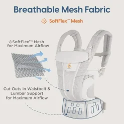 Ergobaby Ergo Baby - Omni Breeze, Slate Blue Discount