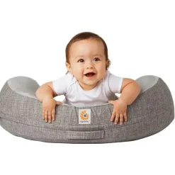 Ergobaby - Capa de Almofada de Amamentação Natural Curve, Cinza Hot