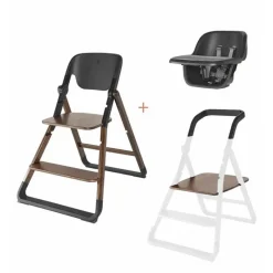 Ergobaby - Evolve High Chair, Dark Wood (Peça auxiliar de cozinha é vendida separadamente) Discount