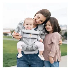 Ergobaby - Omni 360 Baby Carrier Cool Air Mesh, cinza pérola Fashion