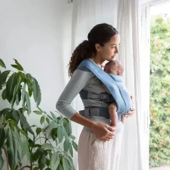 Ergobaby - Porta-bebês Abrace, Oxford Blue Outlet