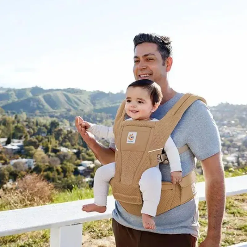 ergobaby__portabebs_alta__SKU8NAqmsee_1.webp Ergobaby - Porta-bebês Alta Hip Seat, Camel Brown New
