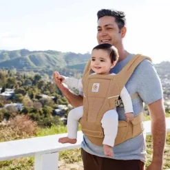 Ergobaby - Porta-bebês Alta Hip Seat, Camel Brown New
