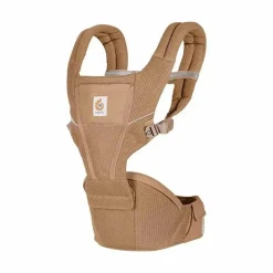 Ergobaby - Porta-bebês Alta Hip Seat, Camel Brown New