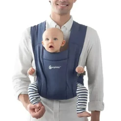 Ergobaby - Porta-nascidos Embrace Knit - Soft Navy Fashion