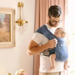 Ergobaby - Porta-nascidos Embrace Knit - Soft Navy Fashion