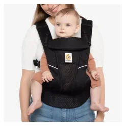 Ergobaby Omni Breeze - Onyx Black - Porta-bebês Outlet