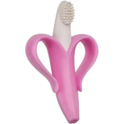 Baby Banana Escova de dentes , Rosa New
