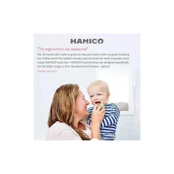 Hamico Escova de dentes de bebê coisas que vão Hot