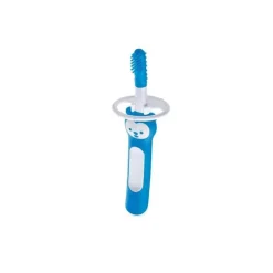 Mam Escova de dentes massageadora 3+ meses, limpador de gengiva e massageador - azul Outlet