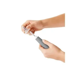 Oxo Escova de garrafa Tot com limpador de cerdas e suporte - cinza Sale