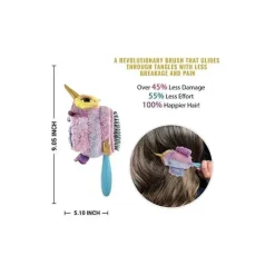 PTL USA Escova de pelúcia Wet Brush - Unicorn Best