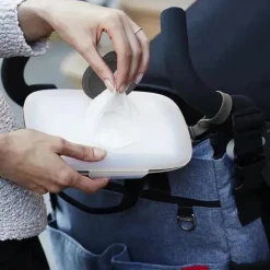 Skip Hop Estojo de lenços umedecidos Grab &amp; Go Snug Seal, cinza Discount