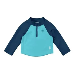 Iplay eu jogo camisa de manga comprida com zíper Rashguard, Aqua Discount