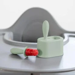 ezpz - conjunto minúsculo de molde para picolé com varinhas, verde sálvia Discount