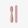 ezpz - Escova de dentes Baby-Led™ + Depressor de língua sensorial Pacote duplo, blush Clearance