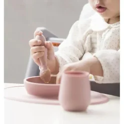 ezpz - First Foods Set, Blush Fashion