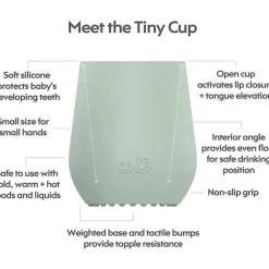 ezpz - Tiny Cup, Sage Clearance