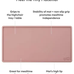 ezpz - Tiny Placemat, Blush Outlet