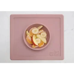 ezpz Happy Bowl, Blush Outlet