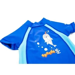 Speedo Fato de banho Kids One Piece 50+ proteção SPF, azul Discount